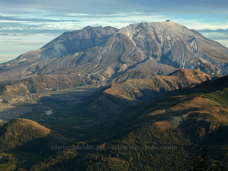 west side of Mt. St. Helens [Toutle River Valley, Cowlitz County, Washington]