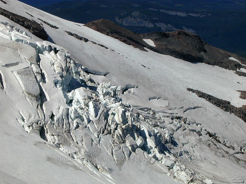 Eliot Glacier [Cooper Spur, Mt. Hood Wilderness, Hood River County, Oregon]