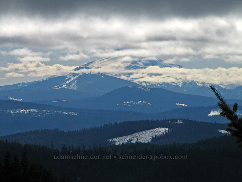 Mount Jefferson [Ghost Ridge, Mt. Hood National Forest, Clackamas County, Oregon]