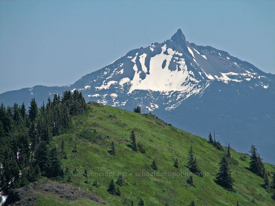 Mount Washington [summit of Cone Peak, Willamette National Forest, Linn County, Oregon]