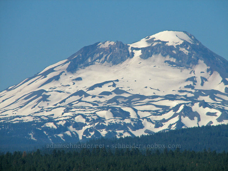 South Sister [Highway 242, Sisters, Deschutes County, Oregon]