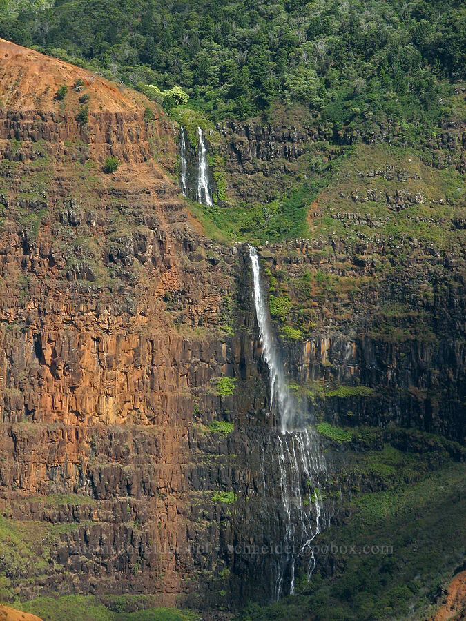 Waipo'o Falls [Highway 550, Waimea Canyon State Park, Kaua'i, Hawaii]