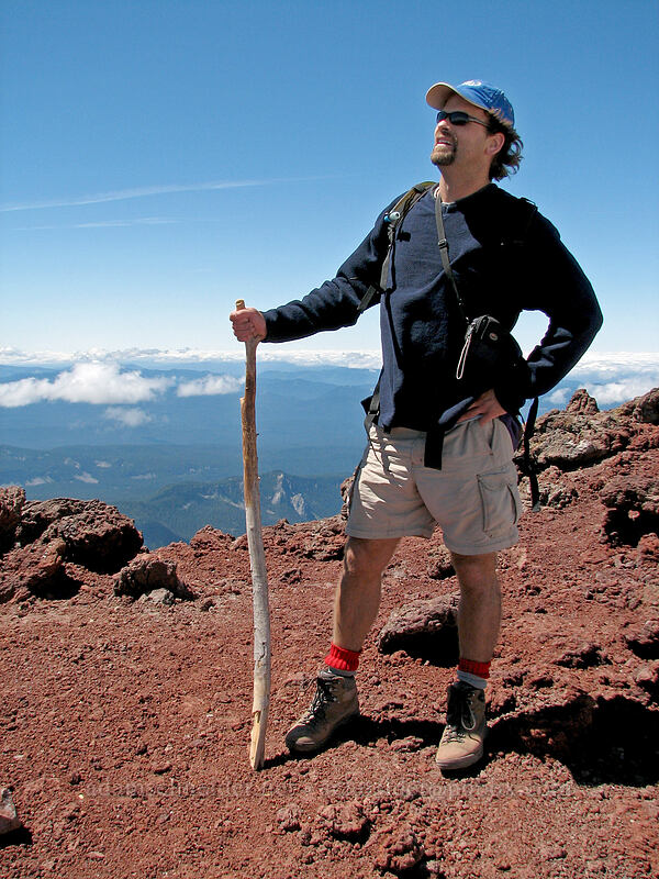 Linus [South Sister crater rim, Three Sisters Wilderness, Lane County, Oregon]