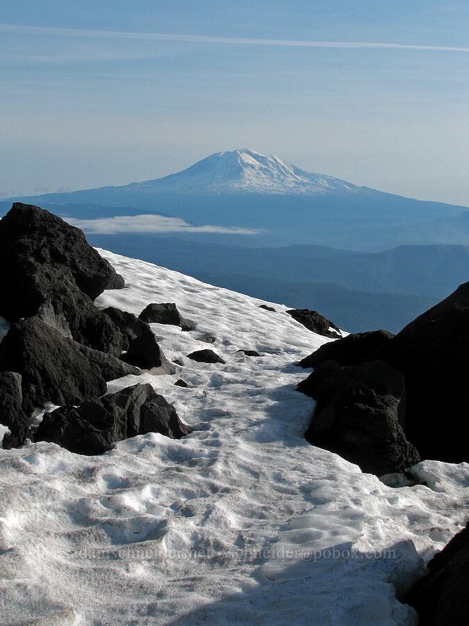 Mount Adams [Monitor Ridge, Mt. St. Helens National Volcanic Monument, Skamania County, Washington]