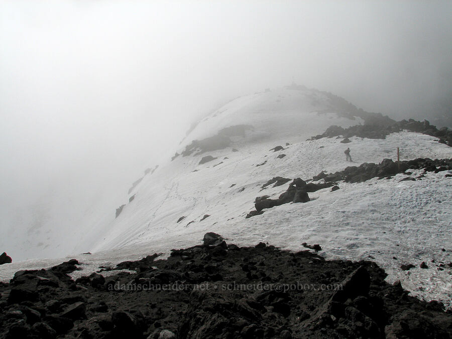 passing clouds [Monitor Ridge, Mt. St. Helens National Volcanic Monument, Skamania County, Washington]