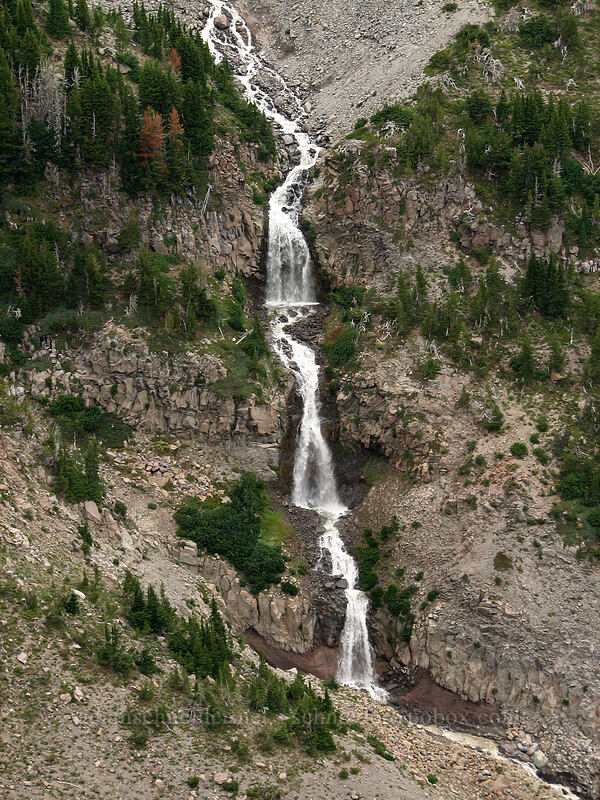 glacial waterfalls [Newton-Clark Ridge, Mt. Hood National Forest, Hood River, Oregon]