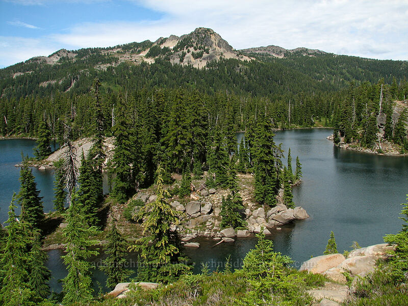Park Butte & Bays Lake [Jefferson Park, Mt. Jefferson Wilderness, Marion County, Oregon]