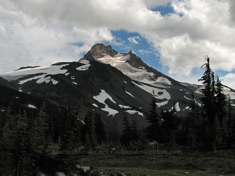 Mount Jefferson [PCT, Jefferson Park, Mt. Jefferson Wilderness, Marion County, Oregon]
