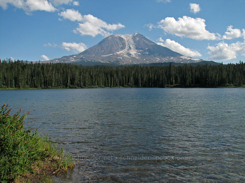 Mount Adams & Takalakh Lake [Takalakh Lake, Gifford Pinchot Nat'l Forest, Skamania County, Washington]