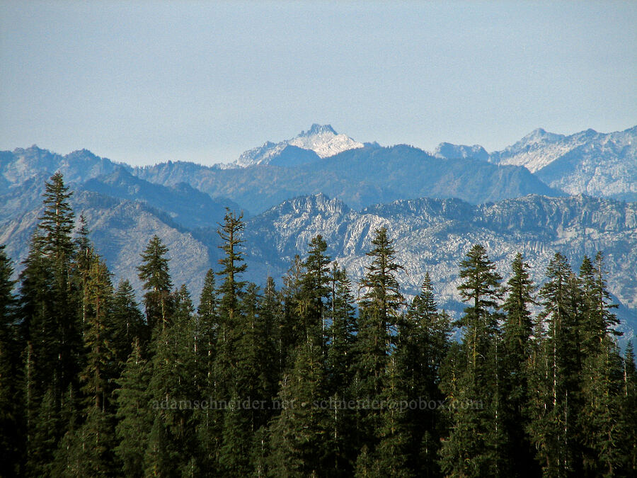 Sawtooth Mountain [Pacific Crest Trail, Shasta-Trinity National Forest, Trinity County, California]