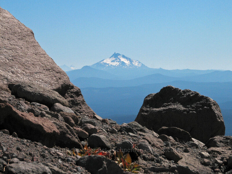 Mount Jefferson [west rim of Zigzag Canyon, Mt. Hood Wilderness, Clackamas County, Oregon]