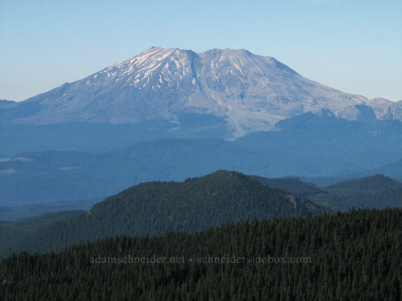 Mount St. Helens [north summit of Lemei Rock, Indian Heaven Wilderness, Skamania County, Washington]