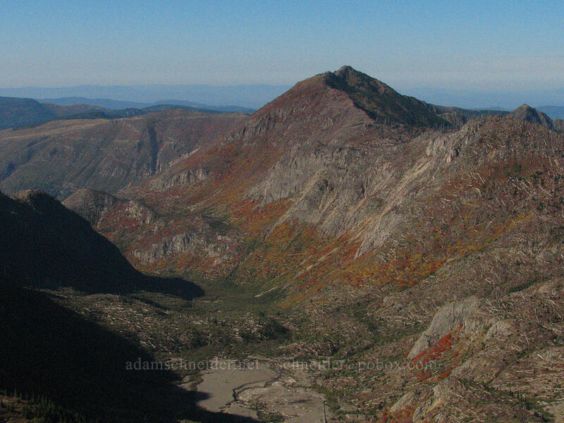 Minnie Peak [Mt. Whittier Trail, Mt. St. Helens National Volcanic Monument, Skamania County, Washington]