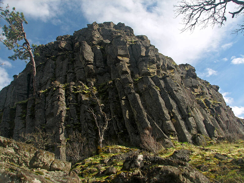 basalt crag [The Labyrinth, Gifford Pinchot National Forest, Klickitat County, Washington]