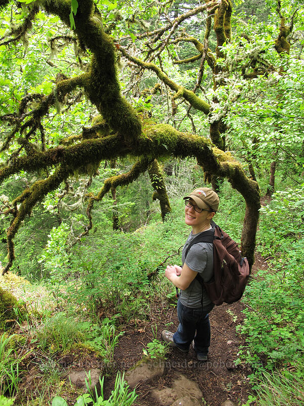 Kristin [Rock of Ages Trail, Columbia River Gorge, Multnomah County, Oregon]