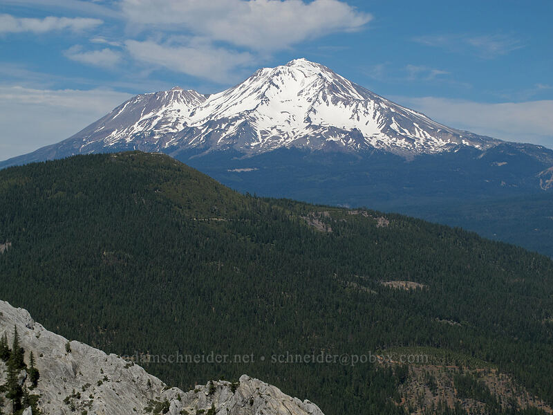 Mount Shasta [Castle Crags, Castle Crags Wilderness, Shasta County, California]