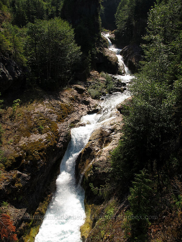 cascades [Lava Canyon Trail, Mt. St. Helens National Volcanic Monument, Skamania County, Washington]