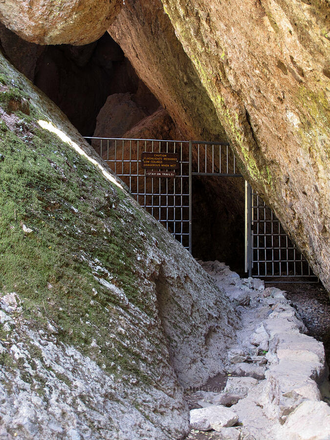 entrance to Balconies Cave [Balconies Cave Trail, Pinnacles National Park, San Benito County, California]