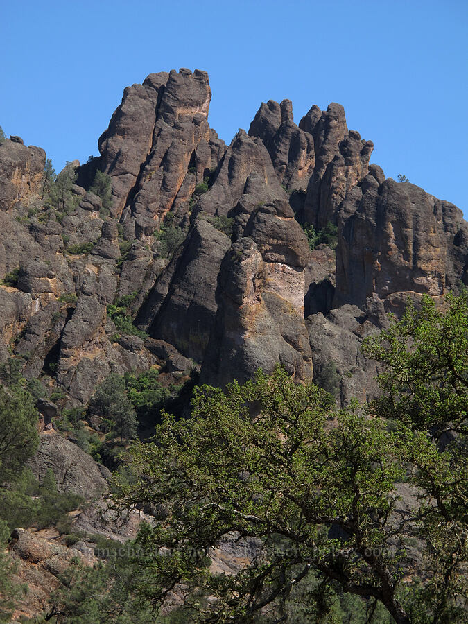 Condor Crags [Chaparral Trailhead, Pinnacles National Park, San Benito County, California]