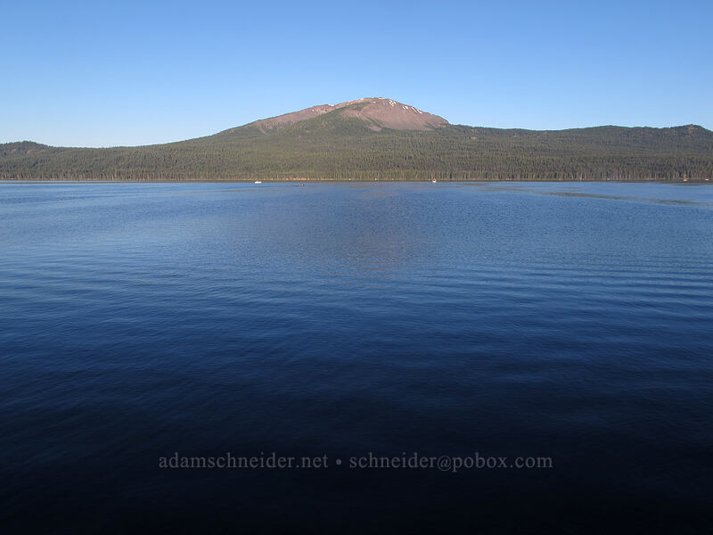 Mount Bailey & Diamond Lake [Diamond Lake Campground, Umpqua National Forest, Douglas County, Oregon]