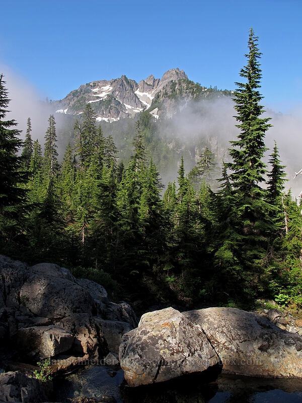 Chair Peak [Snow Lake Trail, Alpine Lakes Wilderness, King County, Washington]