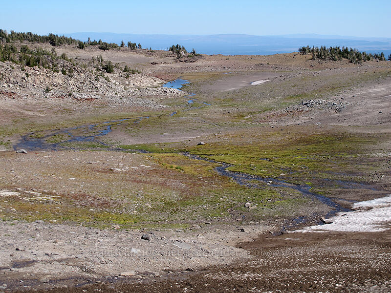 top of the North Fork of Tumalo Creek [south of Tam McArthur Rim, Three Sisters Wilderness, Deschutes County, Oregon]
