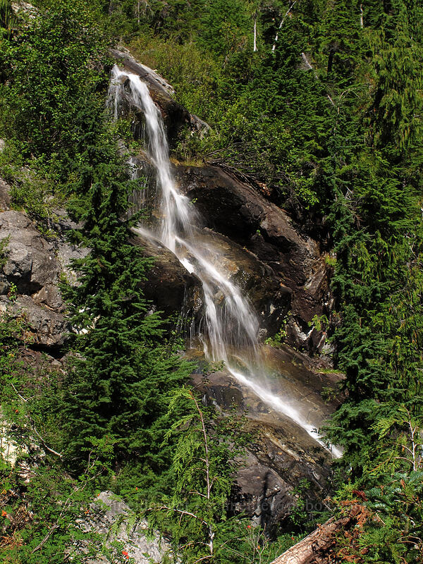small waterfall [Weden Creek Trail, Morning Star NRCA, Snohomish County, Washington]