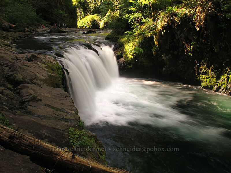 Lower Punchbowl Falls [Eagle Creek Trail, Columbia River Gorge, Hood River County, Oregon]