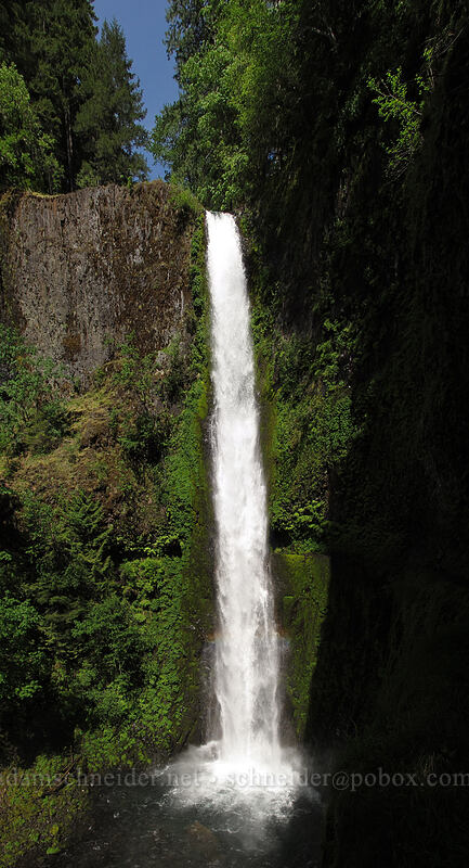 Tunnel Falls [Eagle Creek Trail, Columbia River Gorge, Hood River County, Oregon]