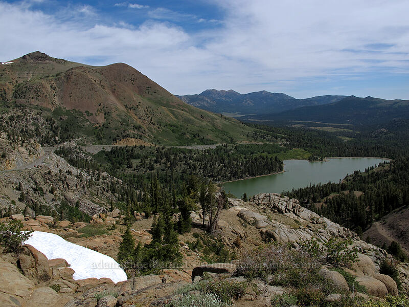 Red Lake Peak & Red Lake [Frog Lake, Mokelumne Wilderness, Alpine County, California]
