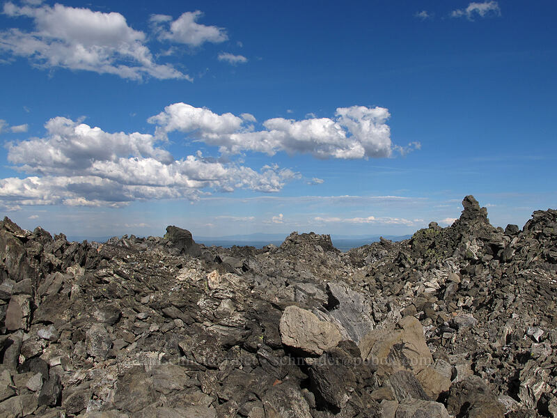 piles of lava [Glass Mountain, Modoc National Forest, Siskiyou County, California]