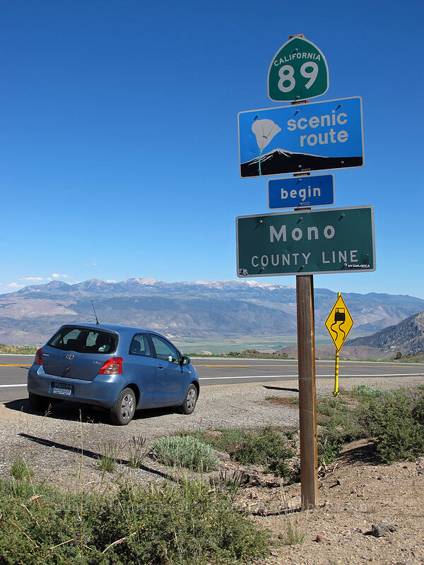 Mono County line [CA-89, Toiyabe National Forest, Mono County, California]
