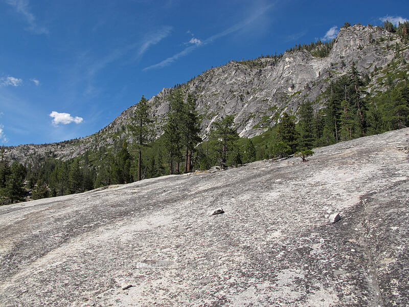 granite [Pyramid Creek Trail, Lake Tahoe Basin, El Dorado County, California]