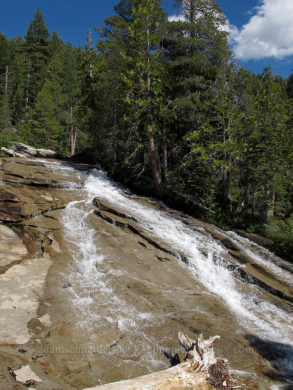Pyramid Creek cascades [Pyramid Creek Trail, Lake Tahoe Basin, El Dorado County, California]