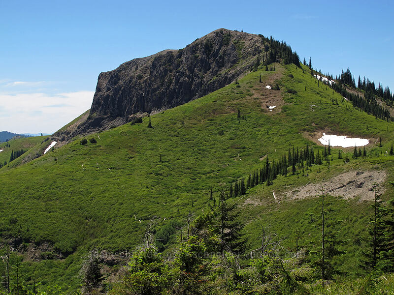 Jumbo Peak from the north [Peak 5445, Gifford Pinchot National Forest, Skamania County, Washington]