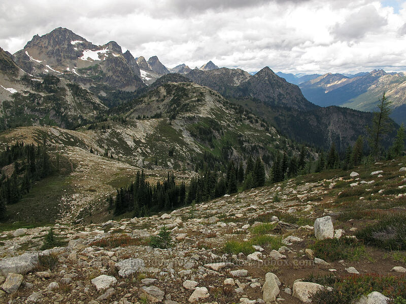Black Peak & Maple Pass [Maple Pass Trail, North Cascades National Park, Chelan County, Washington]