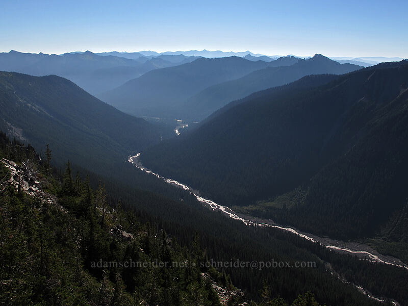 White River [Sunrise Rim Trail, Mount Rainier National Park, Pierce County, Washington]