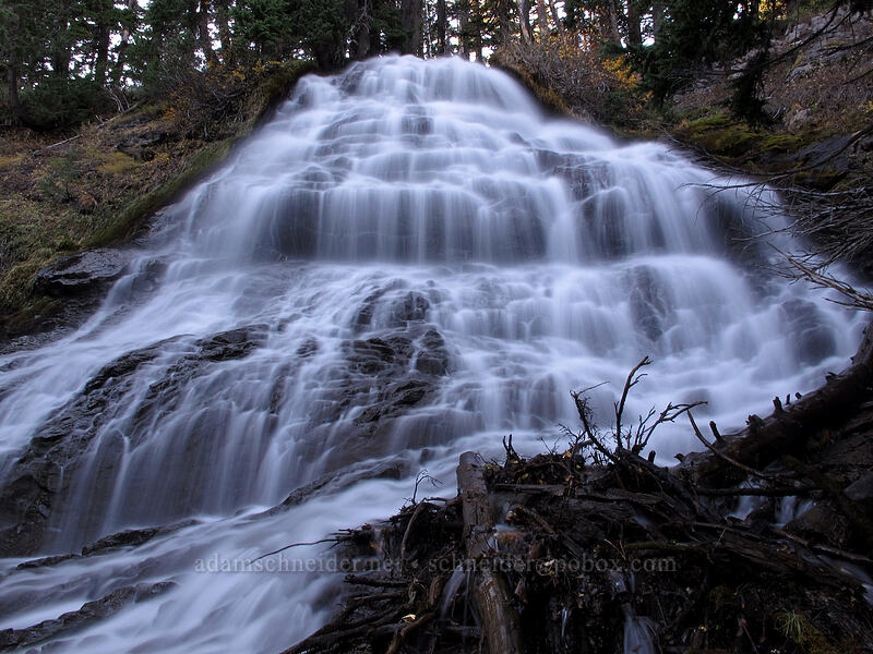 Umbrella Falls [Umbrella Falls Trail, Mt. Hood National Forest, Hood River County, Oregon]
