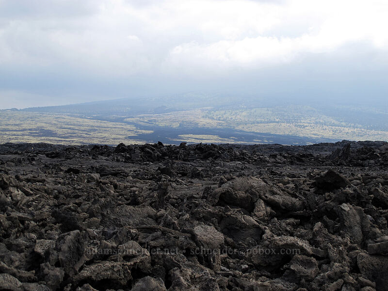 1801 lava flow [Ala Kahakai Trail, Kekaha Kai State Park, Big Island, Hawaii]