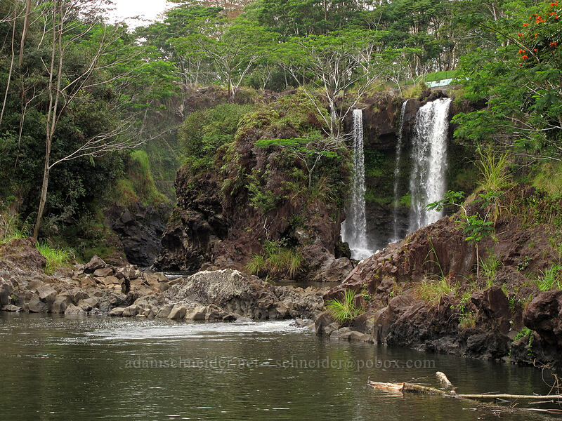 Pe'epe'e Falls [Wailuku River State Park, Hilo, Big Island, Hawaii]