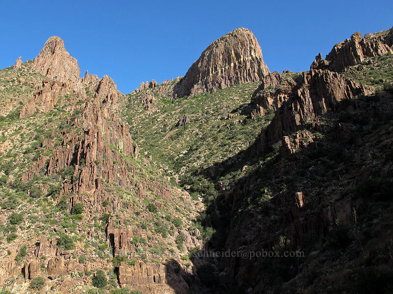 The Flatiron [Siphon Draw Trail, Superstition Wilderness, Pinal County, Arizona]