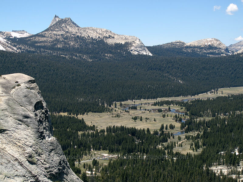 Cathedral Peak & Tuolumne Meadows [Dog Dome, Yosemite National Park, Tuolumne County, California]