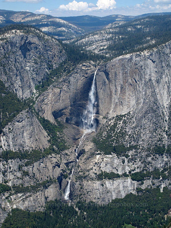 Yosemite Falls [Pohono Trail, Yosemite National Park, Mariposa County, California]