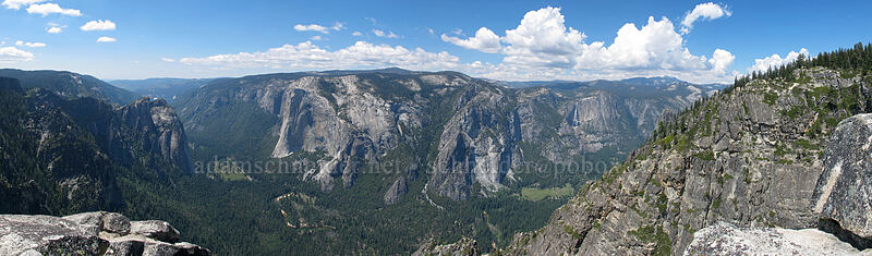 Taft Point panorama [Taft Point, Yosemite National Park, Mariposa County, California]