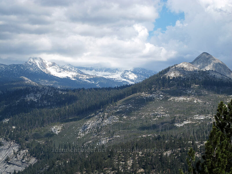 Clark Range & Mt. Starr King [Glacier Point Trail, Yosemite National Park, Mariposa County, California]