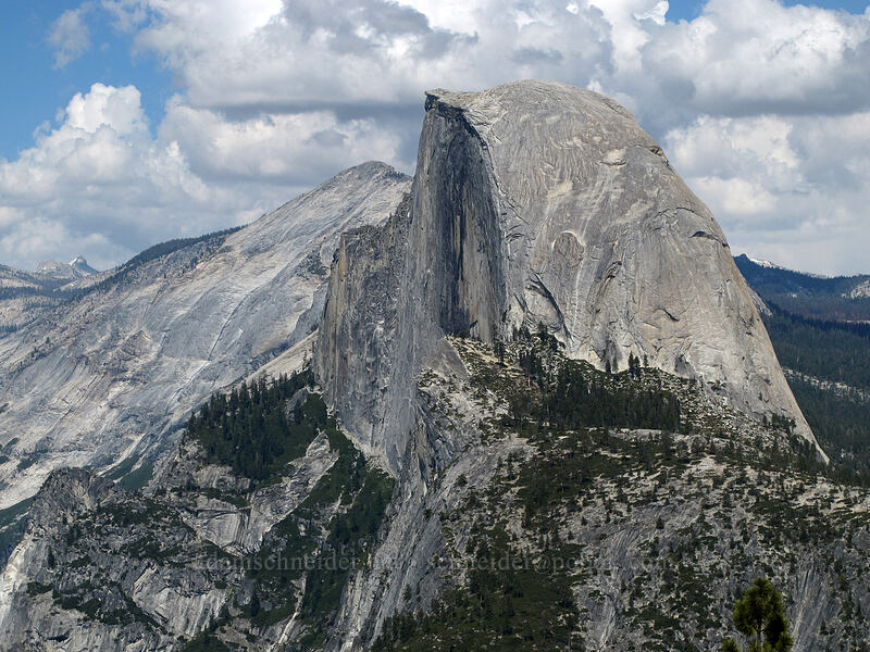 Half Dome [Glacier Point Trail, Yosemite National Park, Mariposa County, California]