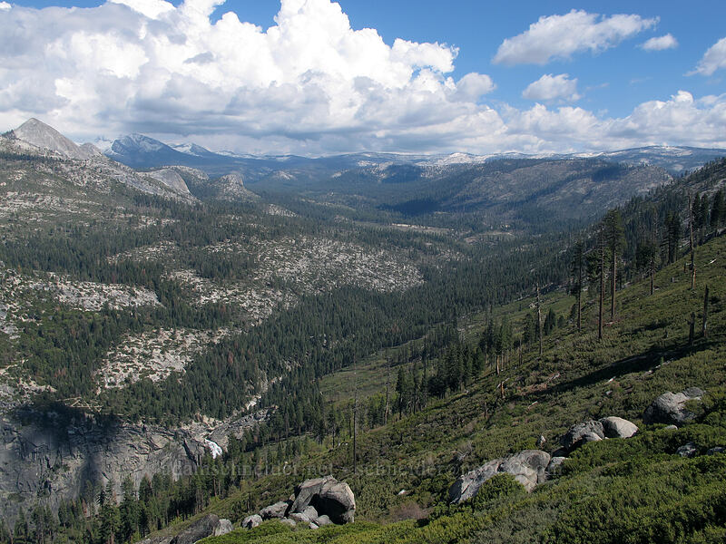 Illilouette Valley [Washburn Point, Yosemite National Park, Mariposa County, California]