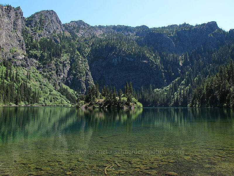 Lake Angeles [Lake Angeles Trail, Olympic National Park, Clallam County, Washington]