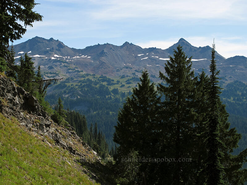 Old Snowy Mountain & Ives Peak [Goat Ridge Trail, Goat Rocks Wilderness, Lewis County, Washington]