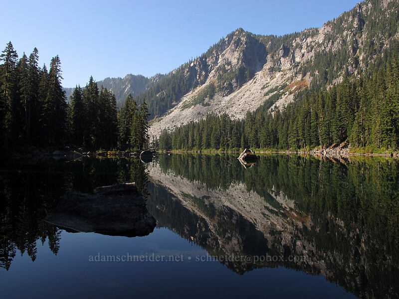 Surprise Lake & Spark Plug Mountain [Surprise Creek Trail, Alpine Lakes Wilderness, King County, Washington]